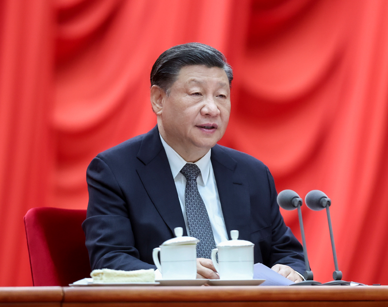 4月3日，學習貫徹習近平新時代中國特色社會主義思想主題教育工作會議在北京召開。中共中央總書記、國家主席、中央軍委主席習近平出席會議并發(fā)表重要講話。